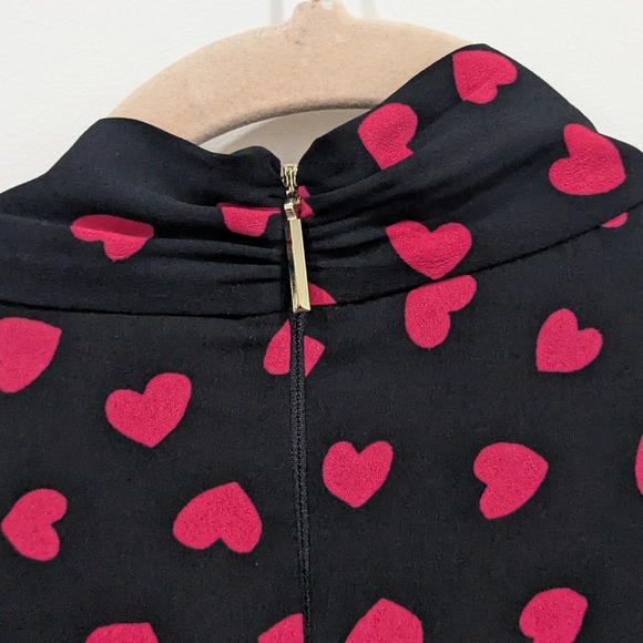 Kate Spade Heartbeat Tie Neck Shirtdress - Picture 8 of 9